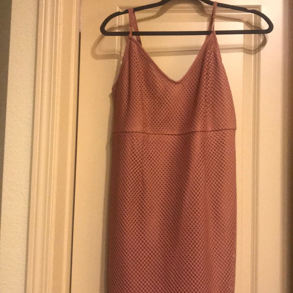 Dusty pink dress